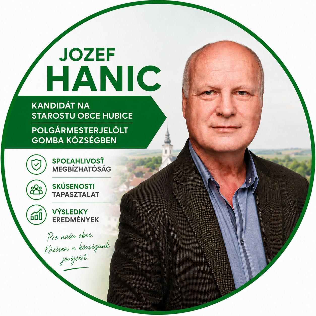 Jozef Hanic – kandidát na starostu obce Hubice